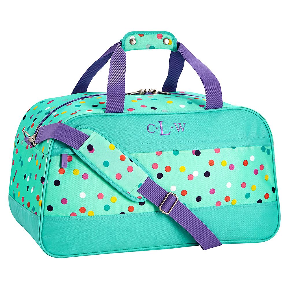 Jet-Set Pool Confetti Dot Duffle