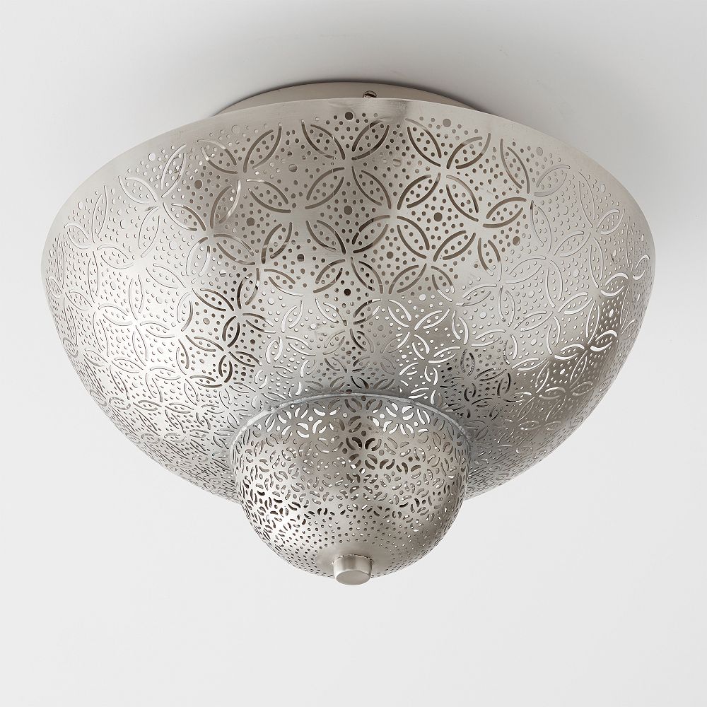Punched Metal Flush Mount