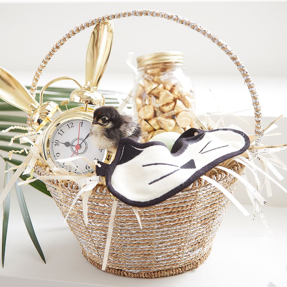 Silver Rope Basket