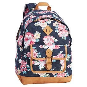Northfield Navy Bloom Burst Backpack