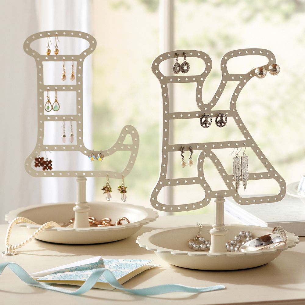 Alphabet Earring Holder