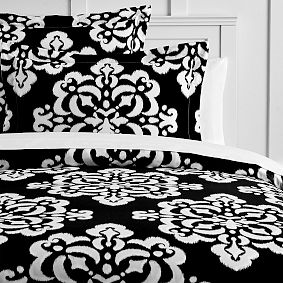 Ikat Medallion Duvet Bedding Set with Duvet Cover, Duvet Insert, Sham, Sheet Set + Pillow Inserts