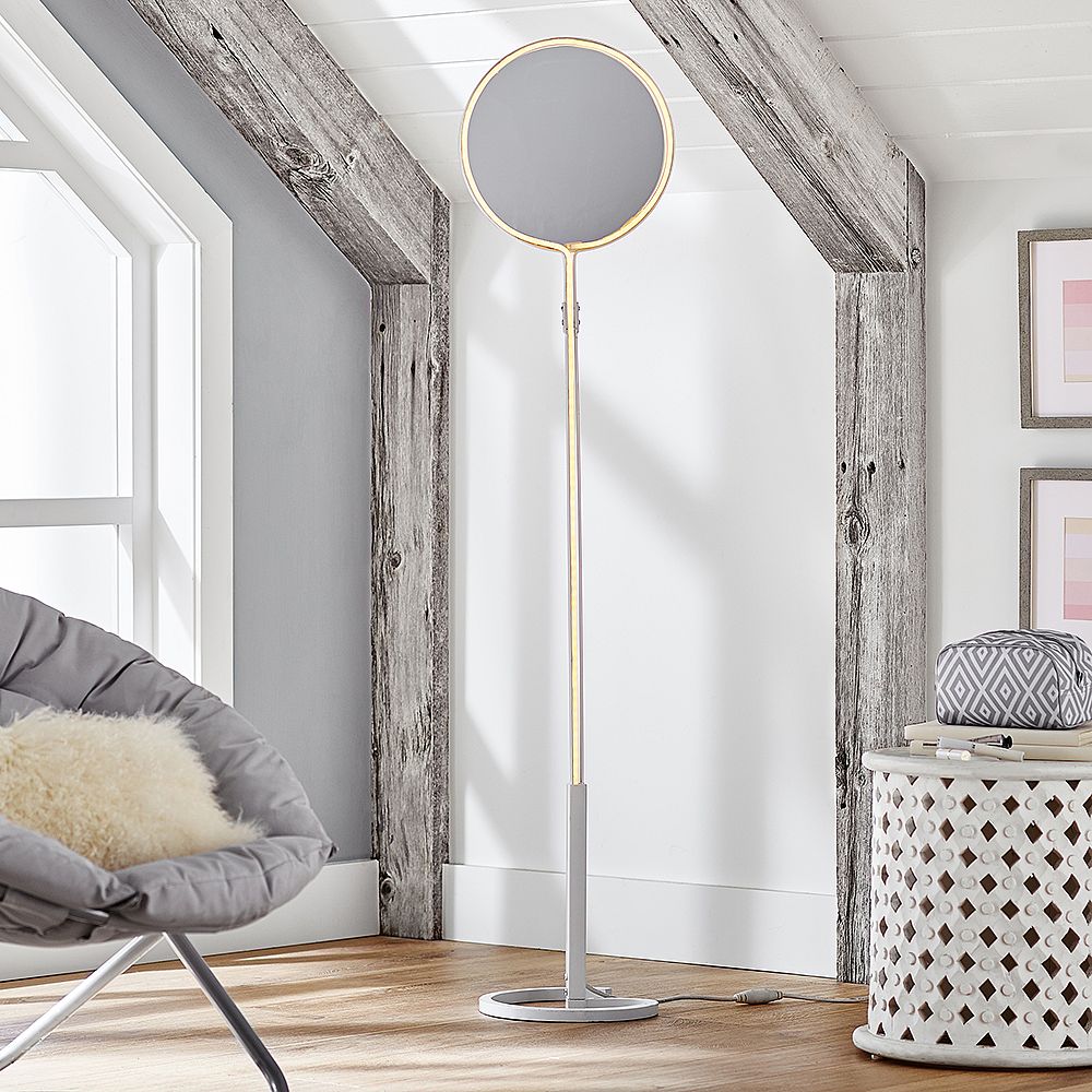 Light Up Floor Mirror