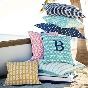 Market Stripe Comforter, Pool