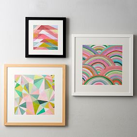 Rainbow Multicolor Abstract Art