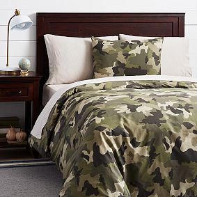 Classic Camo Duvet Cover &amp; Standard Sham