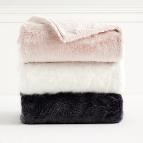 Faux-Fur Ice Throw