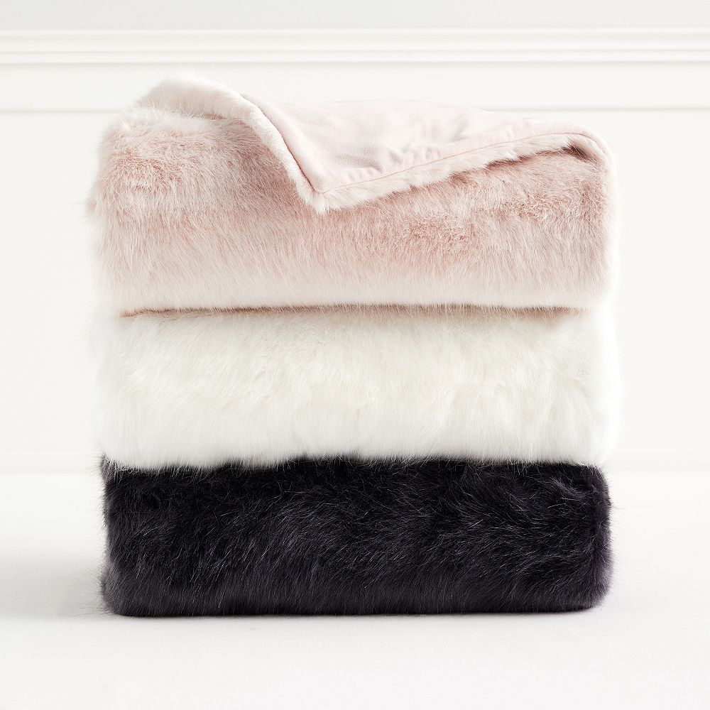 Faux-Fur Ice Throw