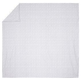 Herringbone Flannel Duvet Cover