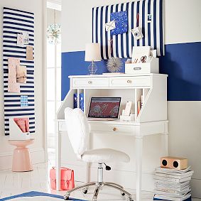 Stripe Pin-It Pinboard, Navy