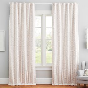 Broken Arrows Printed Blackout Curtain