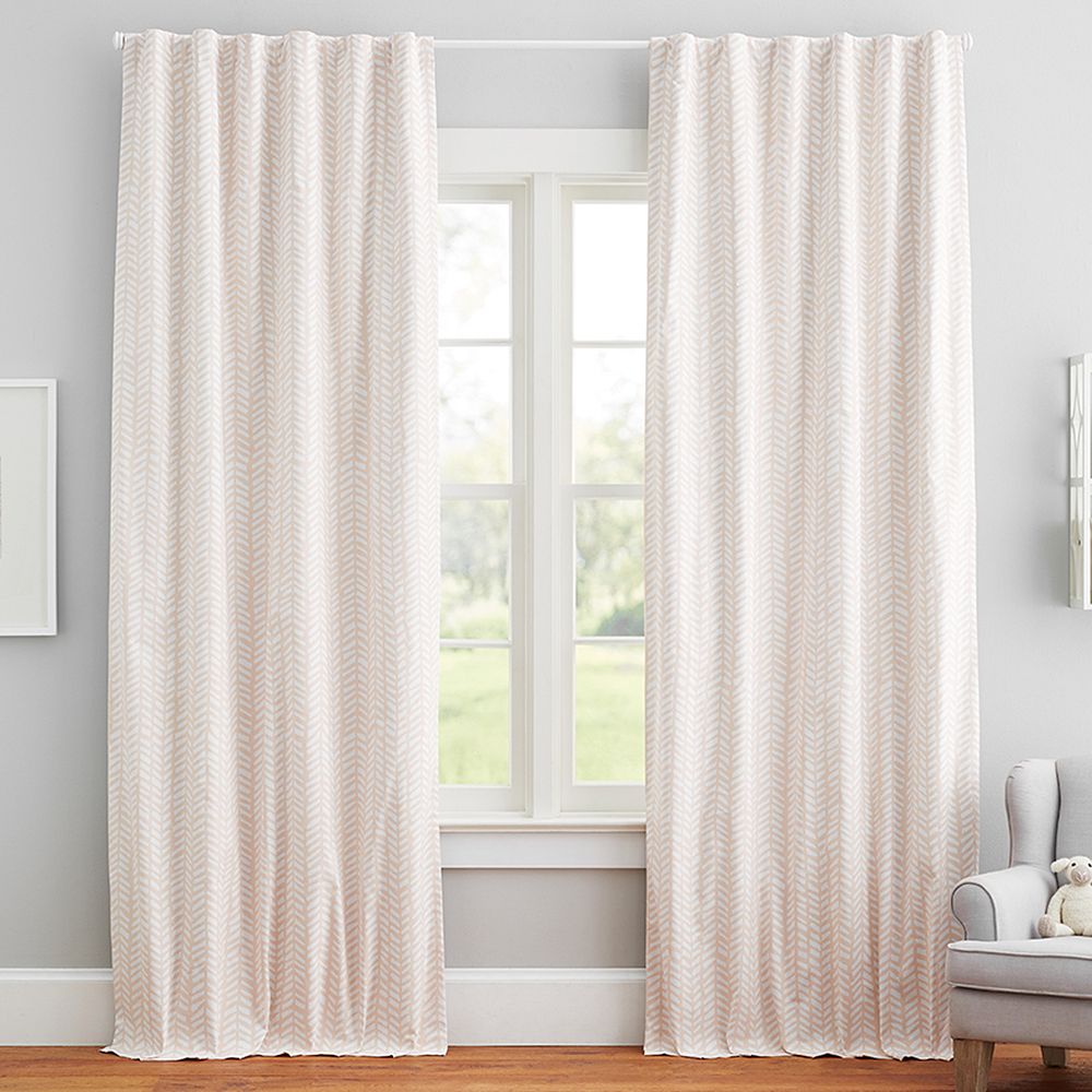 Broken Arrows Printed Blackout Curtain