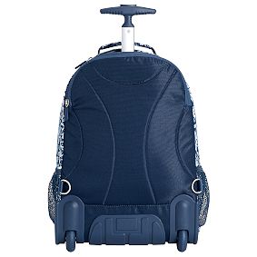 Gear-Up Anjolie Navy Rolling Backpack