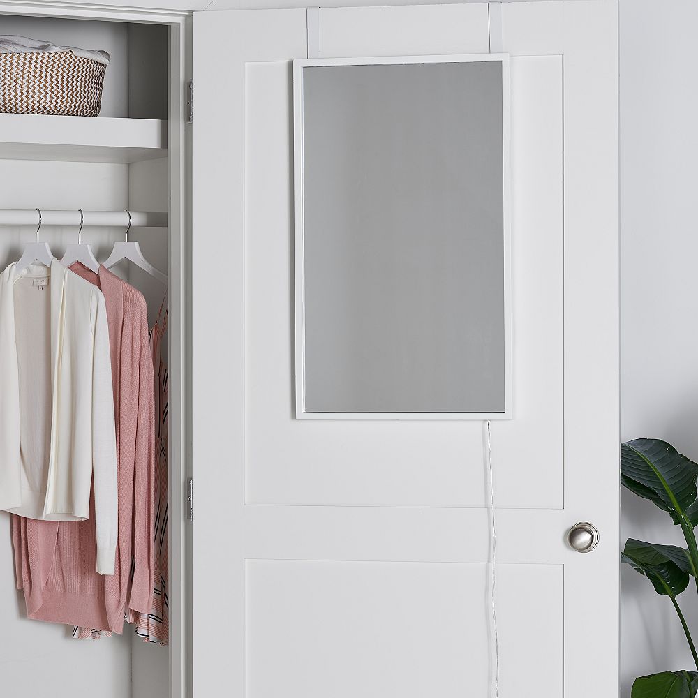 Over The Door LED Mirror