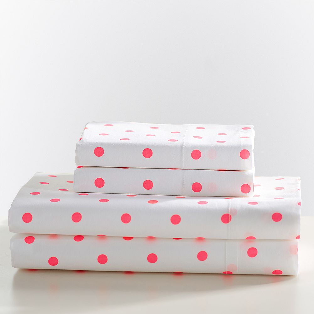 Reverse Dottie Sheet Set