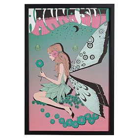 Anna Sui Digital Fairy Print, Pink/Blue