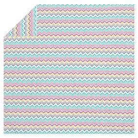 Color Me Zig Zag Duvet Cover
