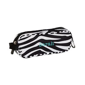 Gear-Up Zebra Pencil Case