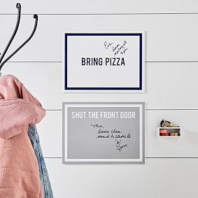 No Nails Dry-Erase Entry Boards