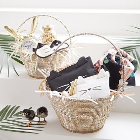 Silver Rope Basket