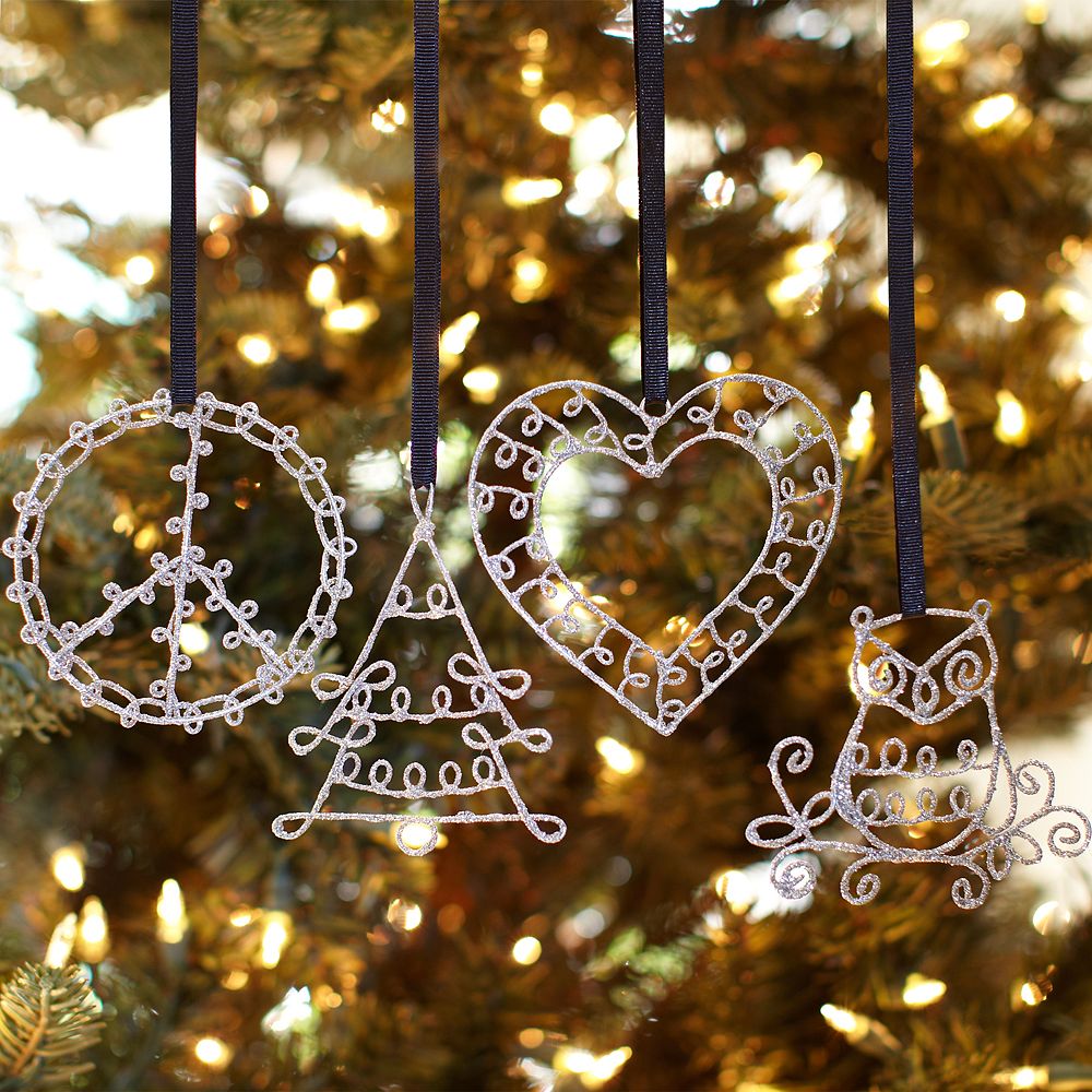 Wire Icon Ornaments