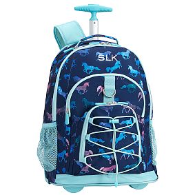 Gear-Up Celestial Unicorn Rolling Backpack