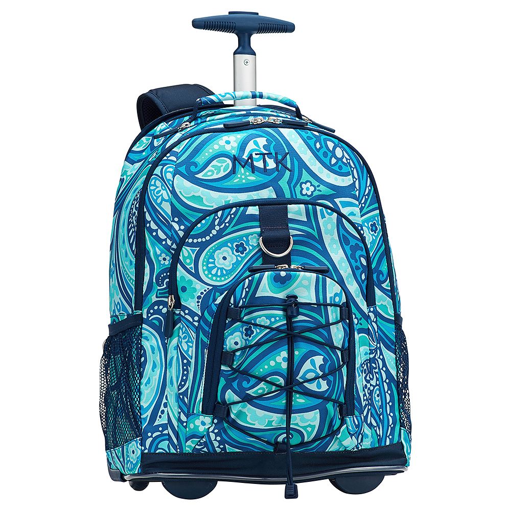 Gear-Up Paisley Power Rolling Backpack