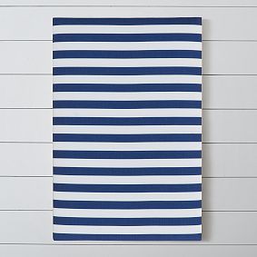 Stripe Pin-It Pinboard, Navy