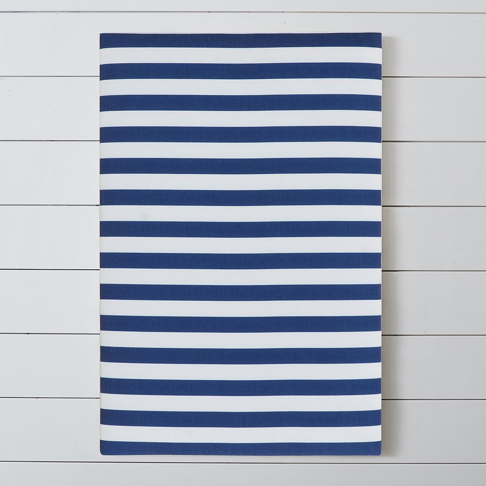 Stripe Pin-It Pinboard, Navy