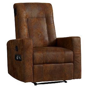 Trailblazer Kick Back Recliner Speaker Media Chair