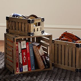 Wooden Storage Crates