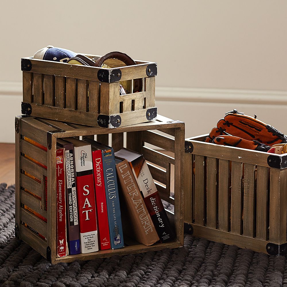 Wooden Storage Crates