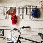Wire Hat Rack, Black