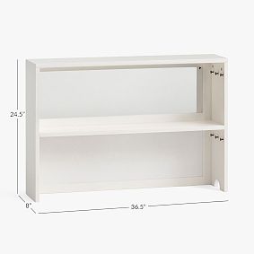 Dorm Vanity Desk Hutch (36.5&quot;)