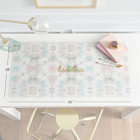 Personalized Hard Acrylic Kendra Scott Desk Mat (36&quot;x18&quot;)