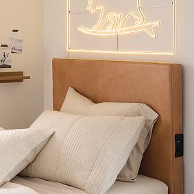 No Nails Square Smart&trade; Wall Mounted Headboard