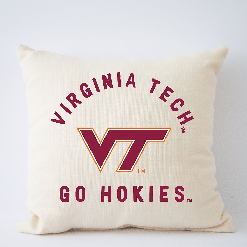 Open Box: College Pillow, Team Arched, Virginia Tech