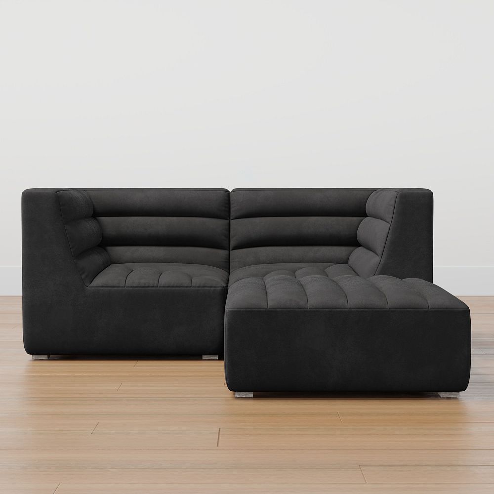 Hudson Loveseat and Ottoman Set (64&quot;)
