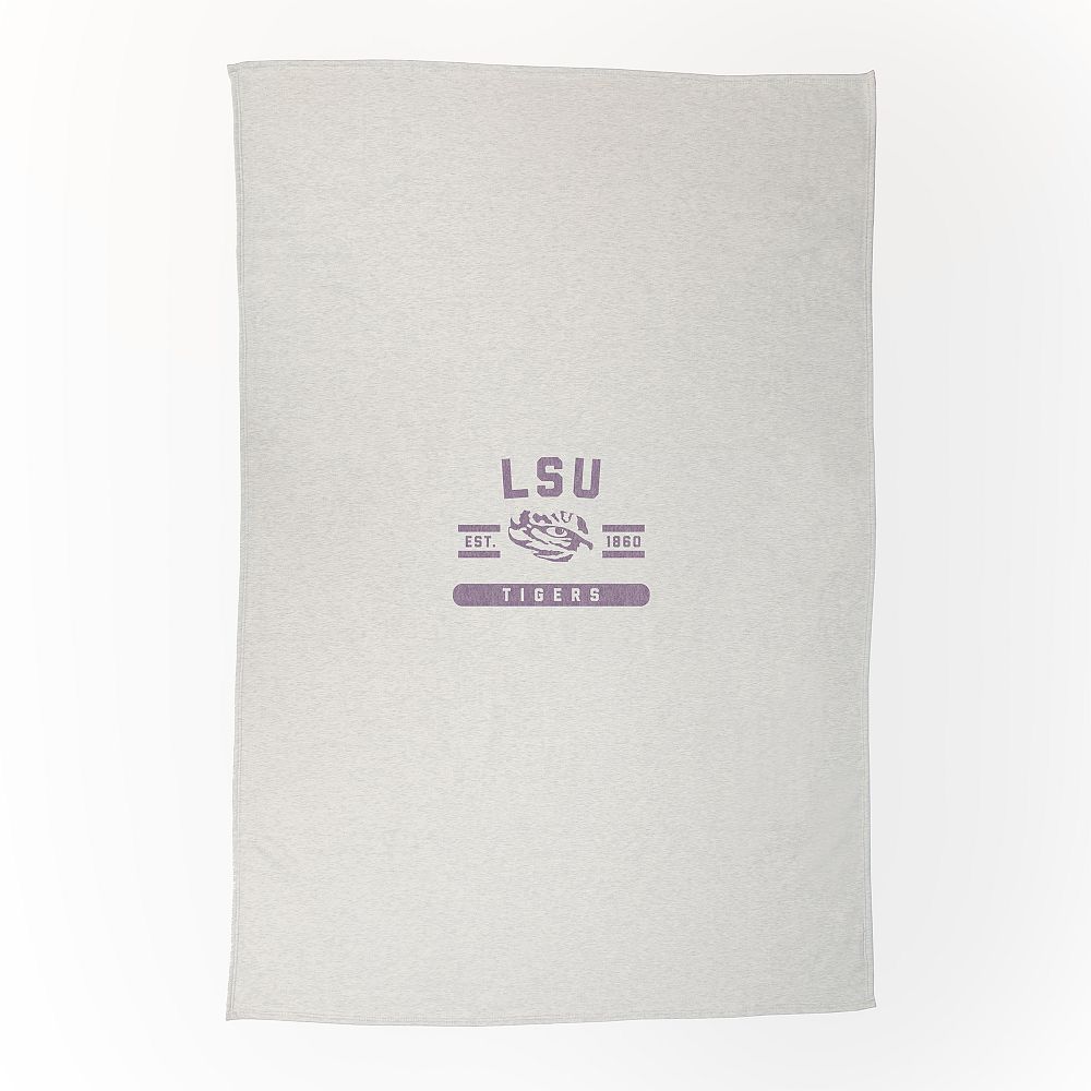 College Oatmeal Sweatshirt Oversized Throw