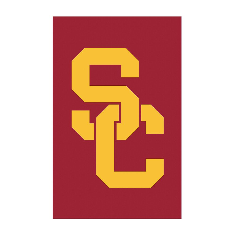 College Logo Applique Flag