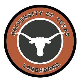 College Logo LED Round Wall Decor