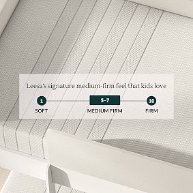 Leesa&#174; Bunk Medium-Firm Mattress (7&quot;h)