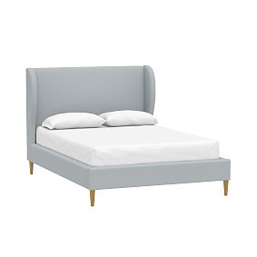 Wren Wingback Upholstered Bed