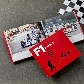 Formula One Heroes Leather-Bound Book