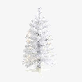 Mini White Christmas Tree (2 Ft.)