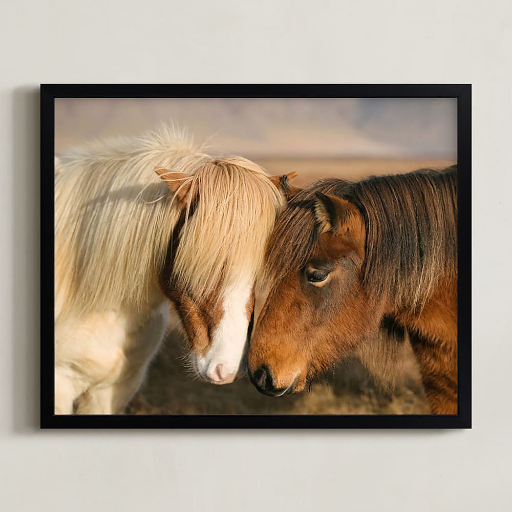 Minted&#174; Icelandic Horses 3 Wall Art by Crystal Lynn Collins