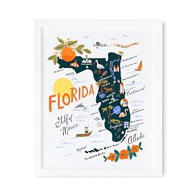 Rifle Paper Co. Florida Map Print