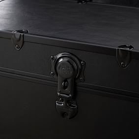 Faux Leather Standard Dorm Trunk