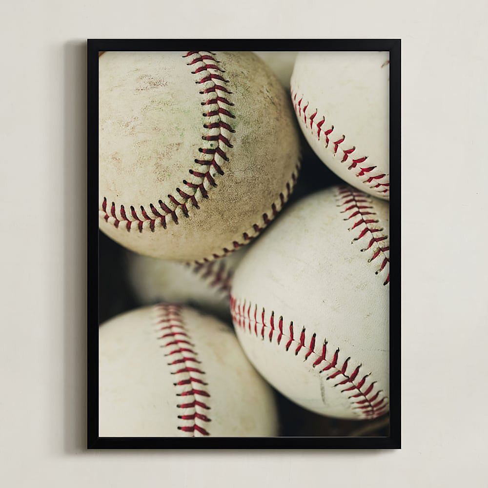 Minted&#174; Baseball 2 Wall Art by Helen Makadia