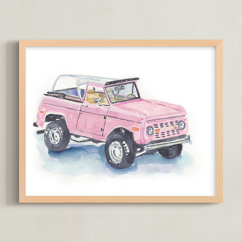 Minted&#174; Classic Vroom 3 Wall Art by Stacey Brod